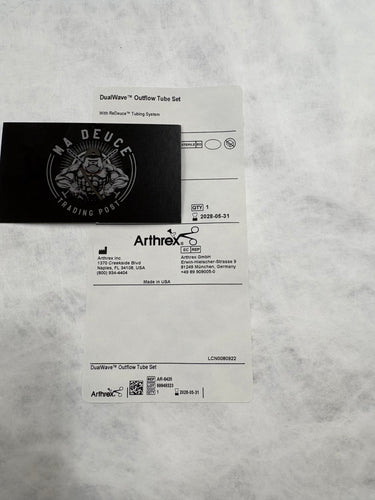 ArthreX AR-6435 DualWave Outflow Tube Set 2028 Case of 10