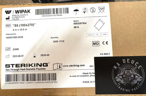 Wipak S5 Healthmark Steriking See-Through Heat-Sealable Pouches 4