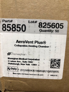 AeroVent Plus CHC Collapsible Holding Chambers 85850 Case of 50
