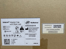 Load image into Gallery viewer, SampLok® Sterile Adapter Cap w Male Luer Case of 100 A100710