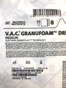 KCI V.A.C. Granufoam Dressing MEDIUM 04/2026 Lot of 2