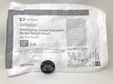 Load image into Gallery viewer, Valleylab™ Telescoping Smoke Evacuation Rocker Pencil 10&#39; EXP 2027