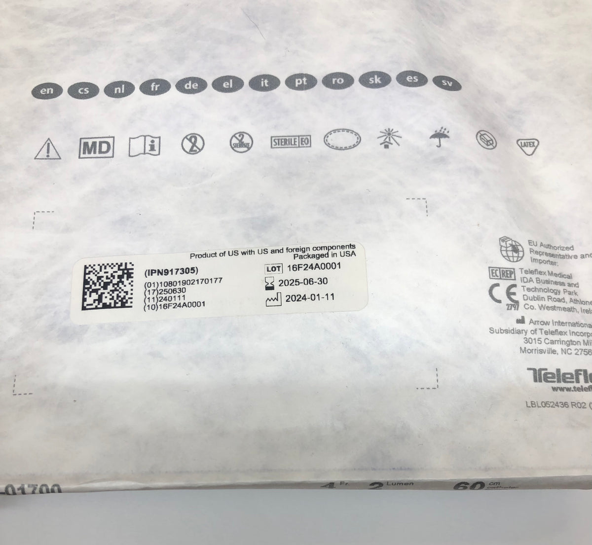 Arrow-Karlan Laparoscopic Balloon Cholangiography Set 4Fr CS-01700 Lot ...