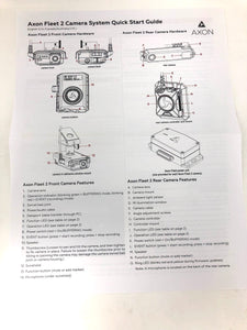 AXON Fleet 2 Complete In-Car Front & Rear Camera Video System