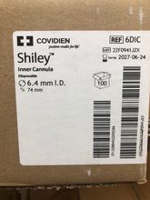 Load image into Gallery viewer, Shiley Disposable Inner Cannula 6DIC Case of 100 EXP 06/2027