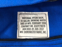 Load image into Gallery viewer, FSS 55 Gallon Sling Drinking Waterbag w/ 3 Plastic Liners Helicopter/Vehicle Transport