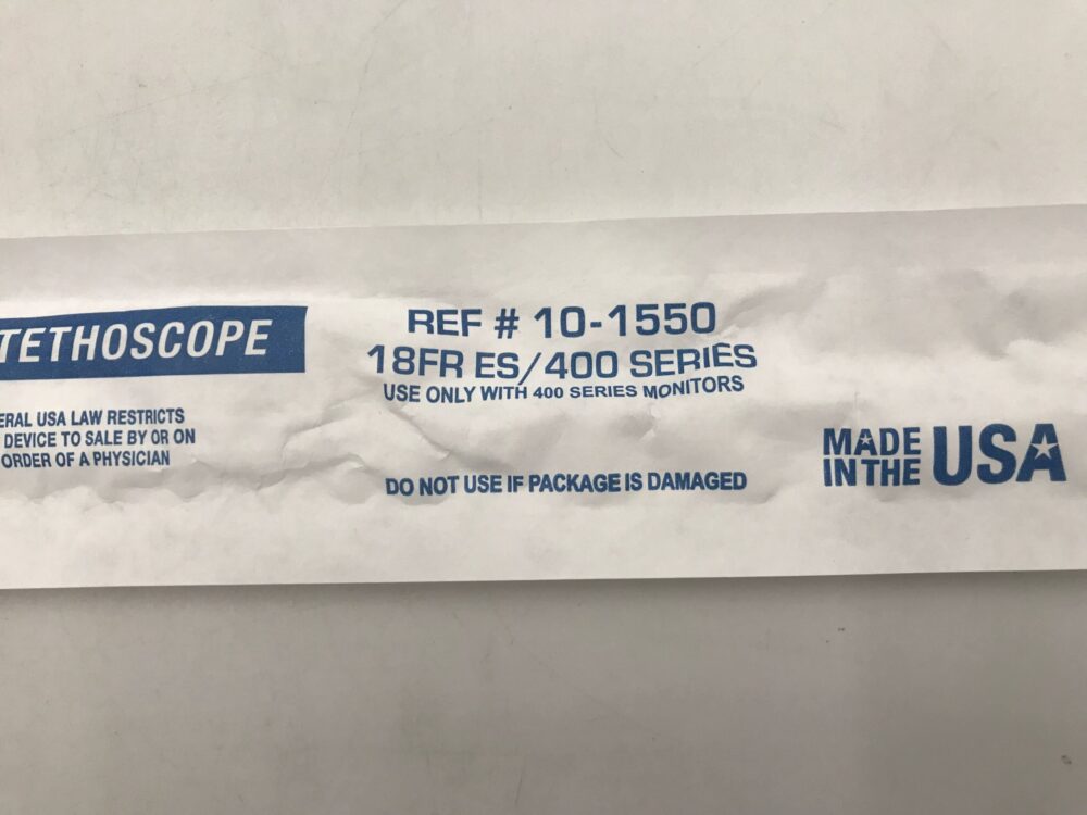 Lifesound 400 Series Esophageal Stethoscope 18Fr NovaMedUS 10-1550-001 LOT OF 80