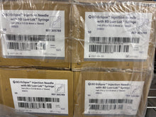 Load image into Gallery viewer, BD 305789 Eclipse™ Injection Needle w Luer-Lok Syringe 27G Case of 250 EXP 4/2027
