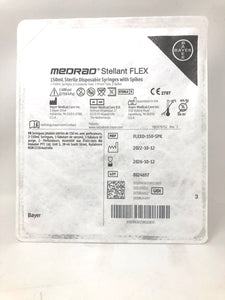 Medrad Stellant FLEX Syringes 150mL Spike Sterile FLEXD-150-SPK 20/Case EXP 10/2026