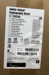 ANGIO-Shield Angiography Sheet D2244 80"X135" Case of 20 EXP 2028