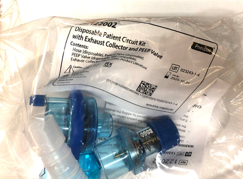 Pneupac™ Patient Circuit Kit 122002 By Smith's Medical Lot of 14 FREE SHIPPING