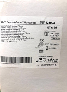 Box of 10 CONMED ABC Bend-A-Beam Malleable Hand Control Handpiece 134003 EXP 2027
