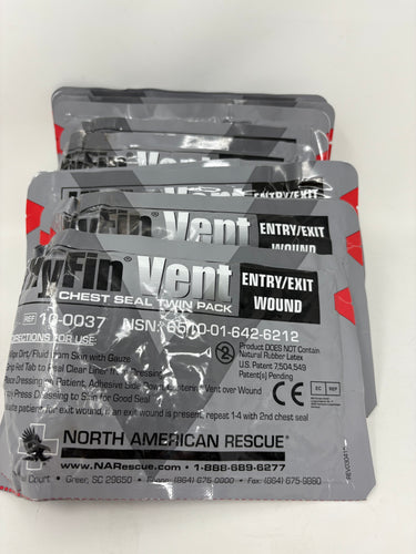 North American Rescue Hyfin Vent Chest Seal Twin Packs Lot of 7