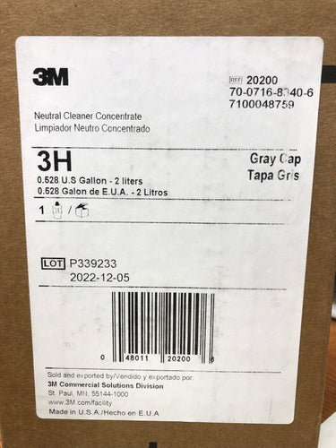 3M Neutral Cleaner Concentrate 3H Twist 'n Fill Series 2L Fresh Scent 20200