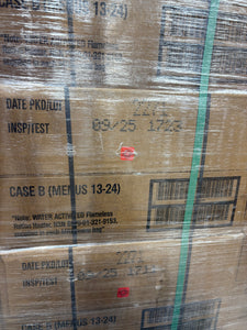 Military Issue MRE Meals Ready to Eat 12/Case Menu B and A 09/2025 Inspection Date Free Shipping