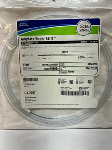Amplatz Super Stiff™ Guidewire M001465090 Lot of 4 EXP 2027 By Boston Scientific