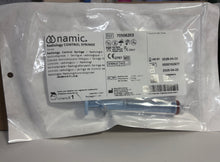 Load image into Gallery viewer, Lot of 7 Namic High-Pressure Radiology Medication Syringe 10 mL (Pale Blue) REF 70506203