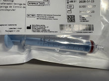 Load image into Gallery viewer, Lot of 7 Namic High-Pressure Radiology Medication Syringe 10 mL (Pale Blue) REF 70506203