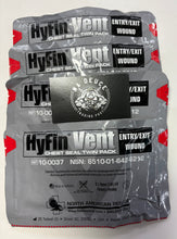 Load image into Gallery viewer, North American Rescue Hyfin Vent Chest Seal Twin Packs Lot of 4