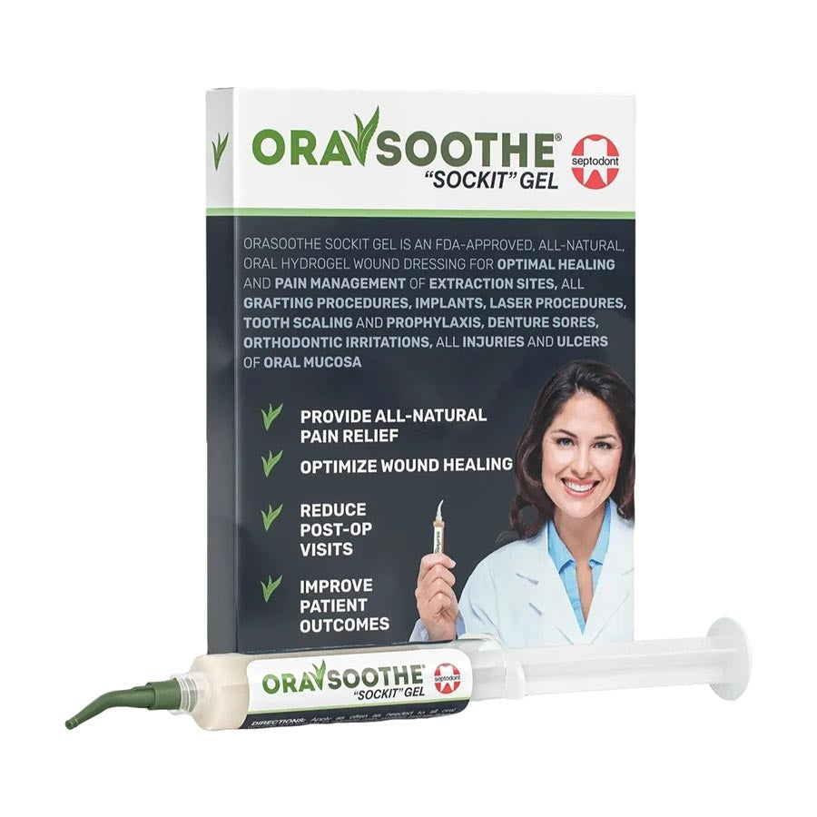 OraSoothe® FDA Approved All Natural Oral Hydrogel Wound Dressing