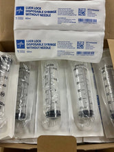 Load image into Gallery viewer, Medline SYR160010 60 mL Luer Lock Sterile Syringes No Needle Case of 160