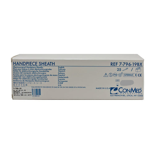 ConMed 7-796-19CS Hyfrecator Protective Sterile Sheaths Lot of 100 EXP 11/2026