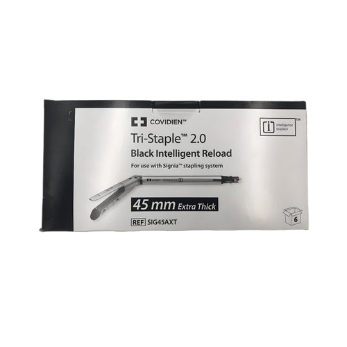 Covidien Tri-Staple 2.0 Black Intelligent Reload 45mm SIG45AXT Box of 6 EXP 6/2026 Free Shipping