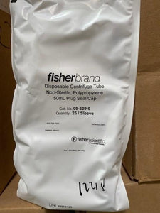 Fisherbrand™ Polypropylene Centrifuge Tubes 50 ml Case of 500