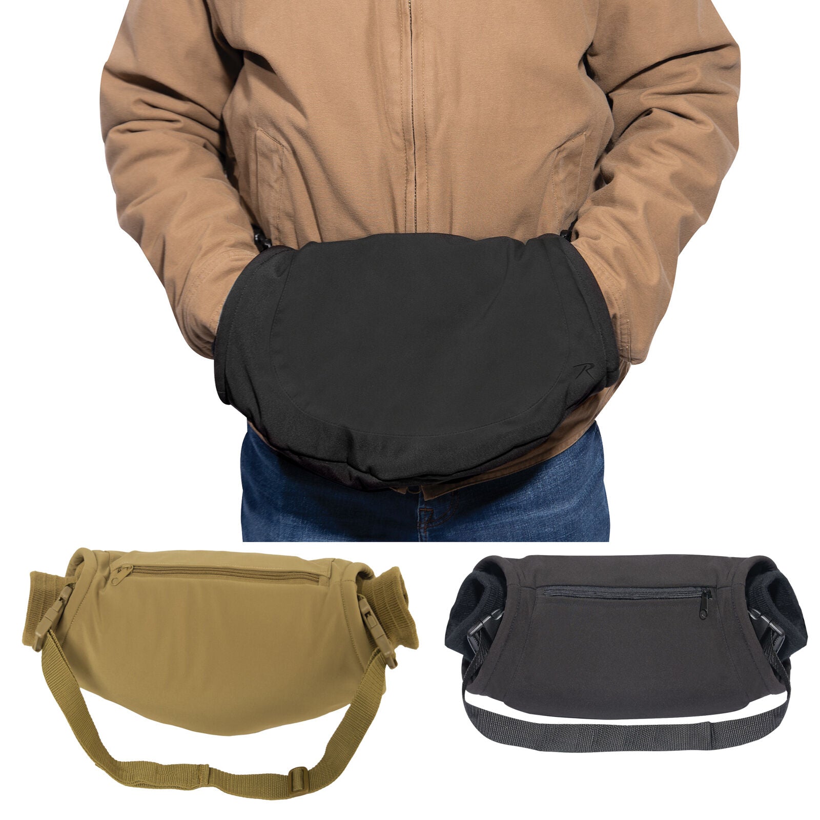 Rothco Soft Shell Utility Hand Warmer Muffler Fleece Lined with Adjust – Ma  Deuce Trading Post