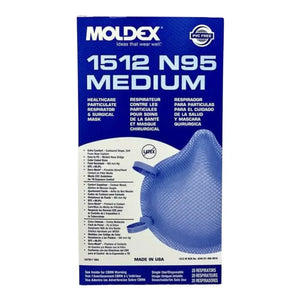 Moldex N95 Medium Particulate Respirator Face Mask EXP 11/2025 Case of 100