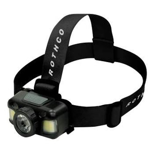 Rechargeable 600 Lumen Led Headlamp Motion Sensor 5 Light Modes Rothco