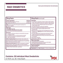Load image into Gallery viewer, Maxi Swabstick PDI Prevantics S41950 5.1 mL Case of 300
