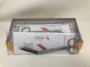 Gripsors 7.25 inch Stainless Steel Medical Bandage Gripping Scissor Box of 10