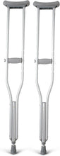 Load image into Gallery viewer, Guardian TAA80535 Aluminum Push-Button Crutches Adult Medium Lot of 4