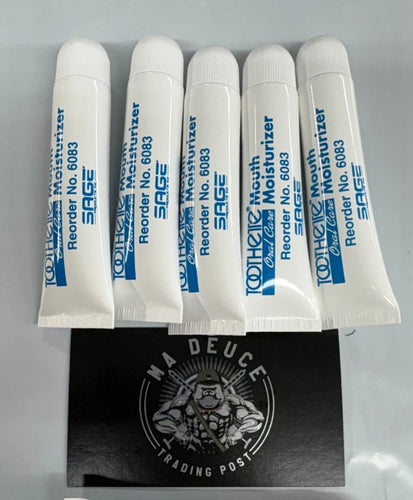 Sage Toothette Oral Care Mouth Moisturizer 0.5 oz Tube Lot of 5