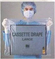 Load image into Gallery viewer, Sterile X-Ray Cassette Drape Large 24X25&quot; Case of 50 Microtek Medical