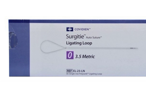 Covidien Surgitie Auto Suture Ligating Loop 0 3.5 Metric EL-23-LN Box of 6 EXP 2028
