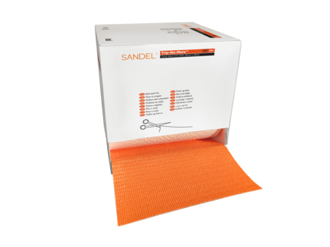 Sandel Trip-No-More 2309 Adhesive Orange Cord Alert Roll 8