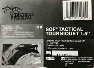 Tactical Medical Solutions SOF Tactical Tourniquet 1.5" Wide SOFTT-W Gen 4