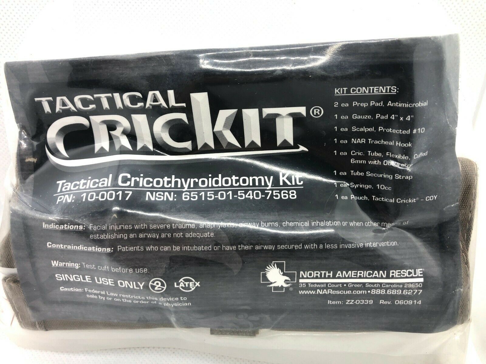 NORTH AMERICAN RESCUE Tactical CricKit® Lot of 3 – Ma Deuce Trading Post