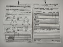 Load image into Gallery viewer, Tactical Combat Casualty Care Cards DD Form 1380 Lot of 5 with Sharpie Marker