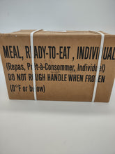 Load image into Gallery viewer, Military Issue MRE Meals Ready to Eat Menu A Case of 12