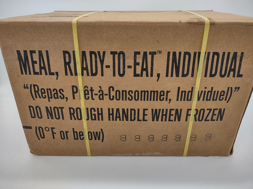 Military Issue MRE Meals Ready to Eat Case of 12 Menu B 2025