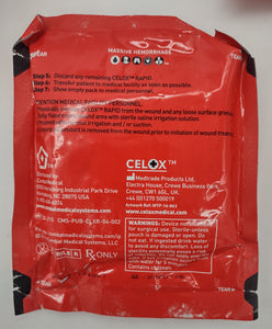 Celox™ RAPID Hemostatic Gauze Lot of 5