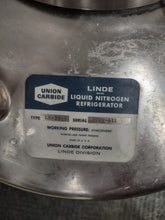 Load image into Gallery viewer, Union Carbide Linde Liquid nitrogen refrigerator LR-35-9
