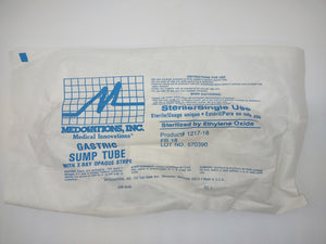 Medovations Inc. Gastric Sump Tube Fr 18 Case of 50