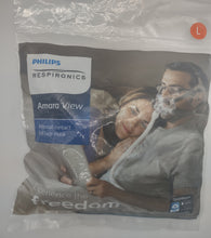 Load image into Gallery viewer, Respironics Amara View Full Face CPAP Mask with Headgear