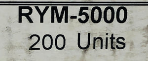 One Box of Two Hundred RyMed Valve Port Needles