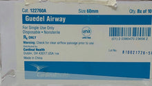Load image into Gallery viewer, Guedel Airway 60mm 122760A By Cardinal Health Lot of 20