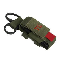Load image into Gallery viewer, MOLLE Tactical Tourniquet and Shear Holder Pouch